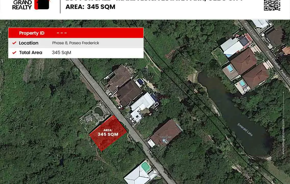 SLML31 345 SqM Lot for Sale in Maria Luisa Park - 2