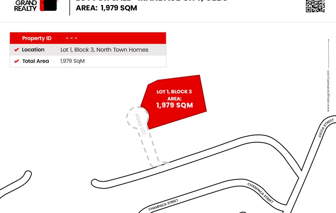 SLNT4 1979 SqM Lot for Sale in North Town Homes - 1