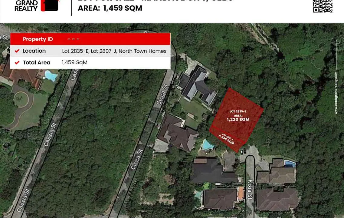 SLNT6 1459 SqM Lot for Sale in North Town Homes - 2