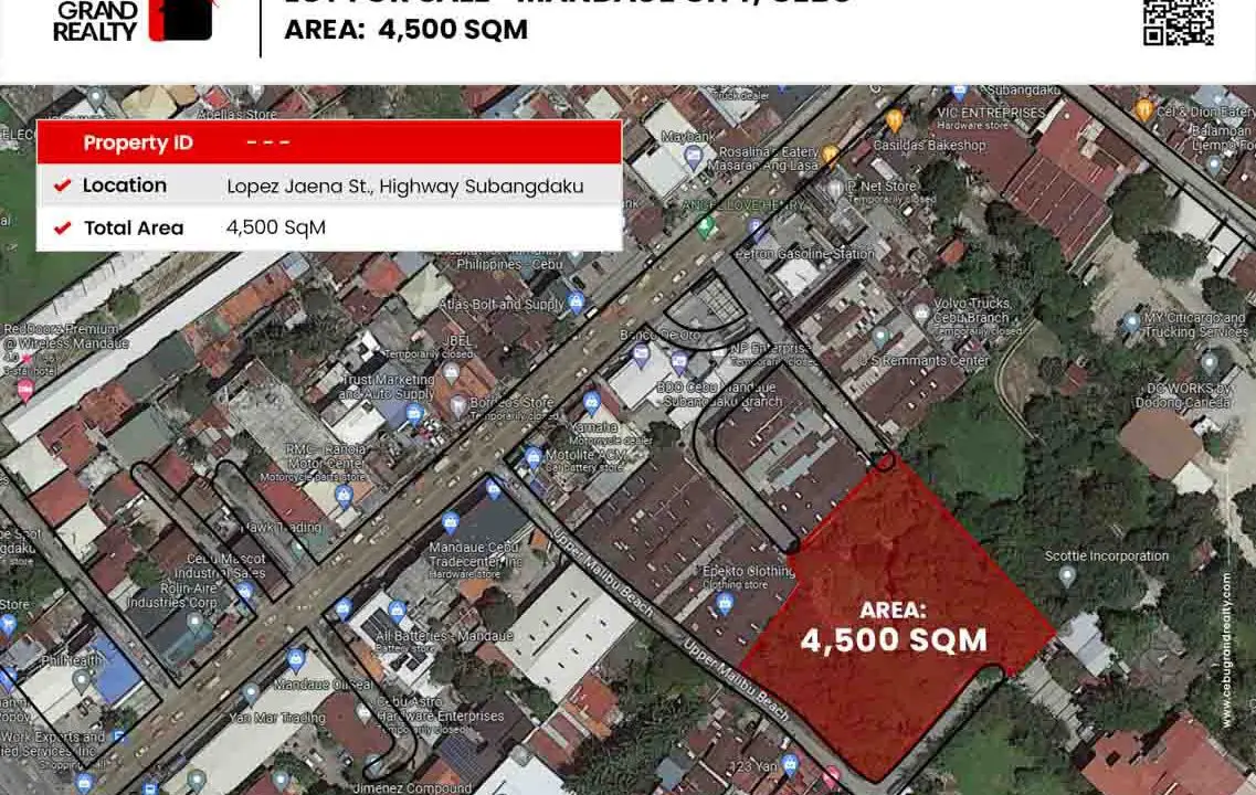 RCPM2 4500 SqM Lot for Rent in Subangdako Mandaue - 2