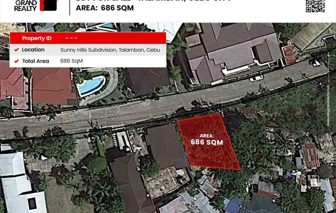 SLSH3 686 SqM Lot for Sale in Sunny Hills Subdivision - 2