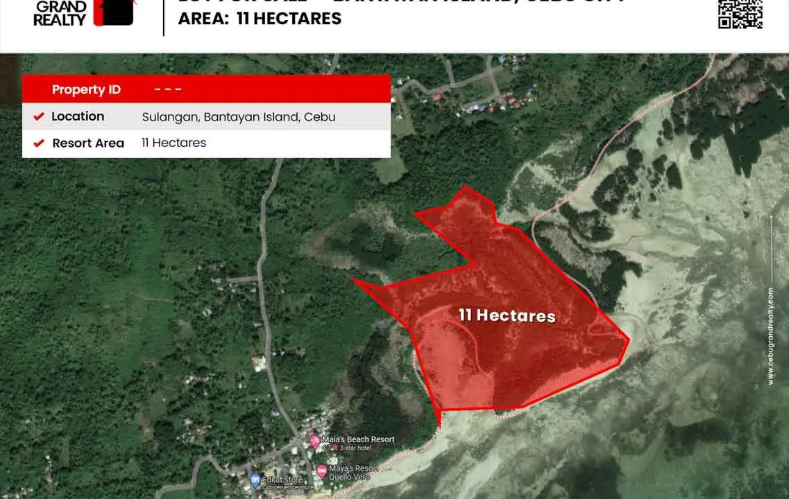 SLCBA1 - 11 Hectare Lot For Sale in Bantayan Island, Cebu City (1)