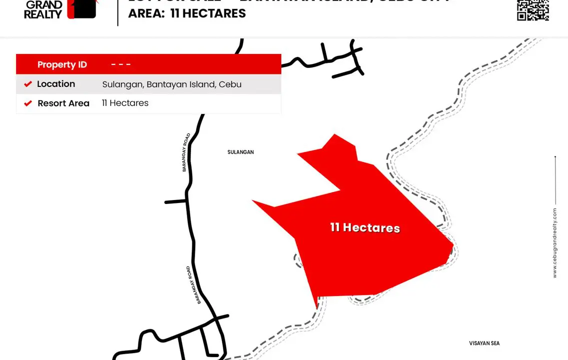 SLCBA1 - 11 Hectare Lot For Sale in Bantayan Island, Cebu City (2)