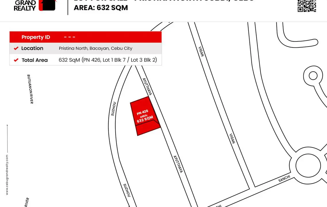 SLPN5 632 SqM Lot for Sale in Pristina North Talamban - 1