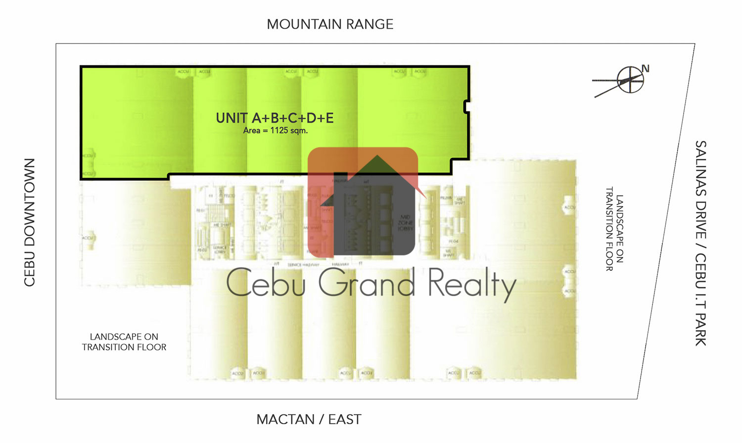 SC16 Grade A Office Space for Sale in Cebu City - Floor Plan - C
