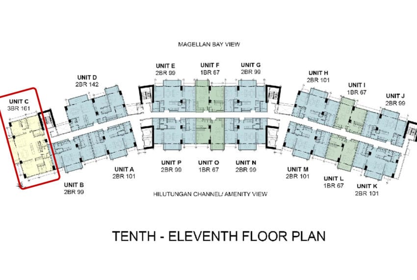 Building floor Plan - UNIT C