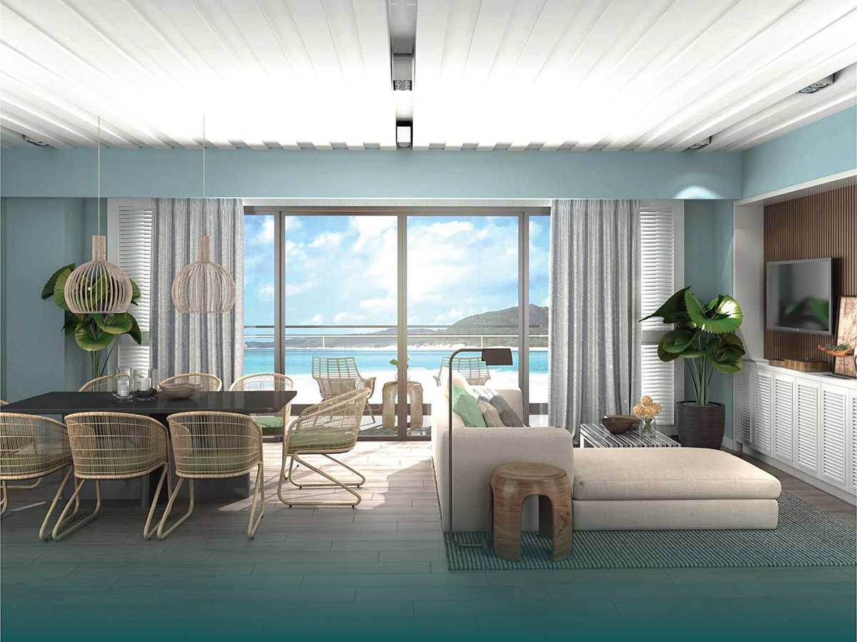 SRD56 Beachfront 3 Bedroom Condo for Sale in Aruga Resort and Residences – Mactan - Cebu Grand Realty (1)