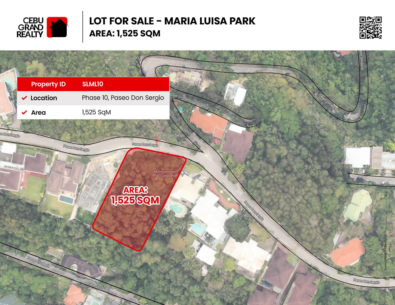 SLML10 1525 SqM Lot for Sale in Maria Luisa Park Cebu Grand Realty (2)
