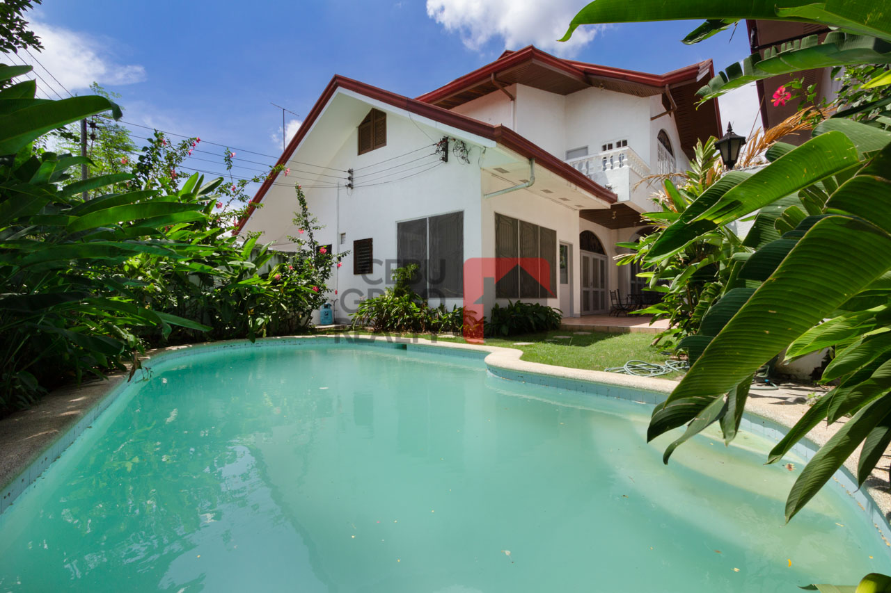 RHP2 4 Bedroom House with Swimming Pool for Rent in Banilad - Ce