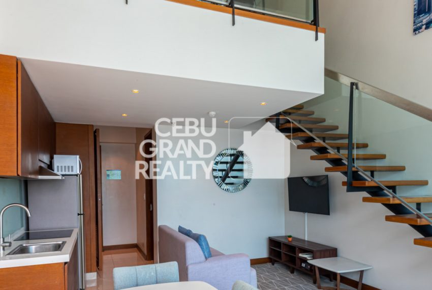 RCMR4 1 Bedroom Loft Condo for Rent in Cebu Business Park Cebu - Grand Realty (2)