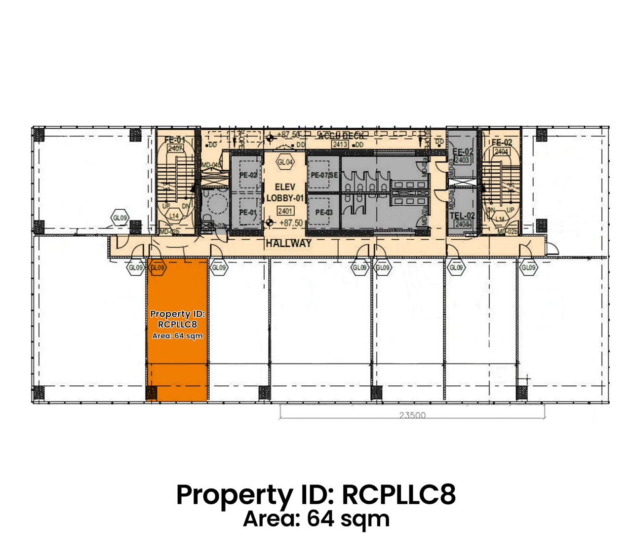 RCPLCC8 64 SqM Grade A Office Space for Rent in Cebu Business Park (4)