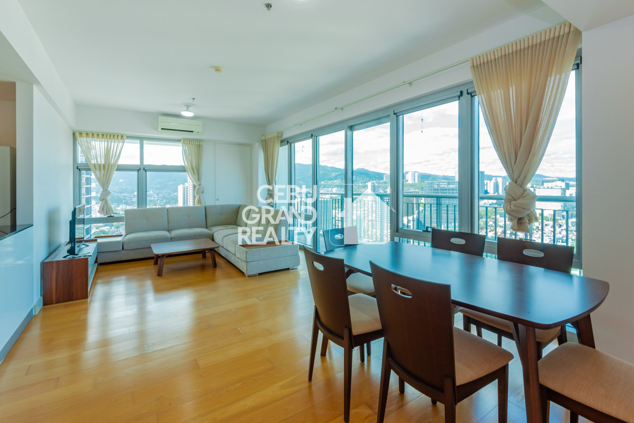 RCPP49 Furnished 3 Bedroom Condo for Rent in Park Point Residences - 1