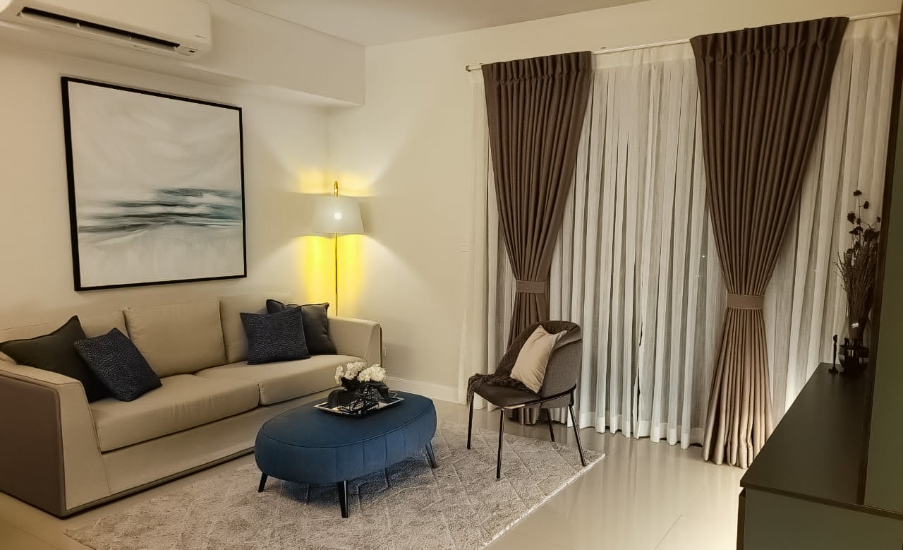 RCALC14 Furnished 1 Bedroom Condo for Rent in Cebu Business Park - 1