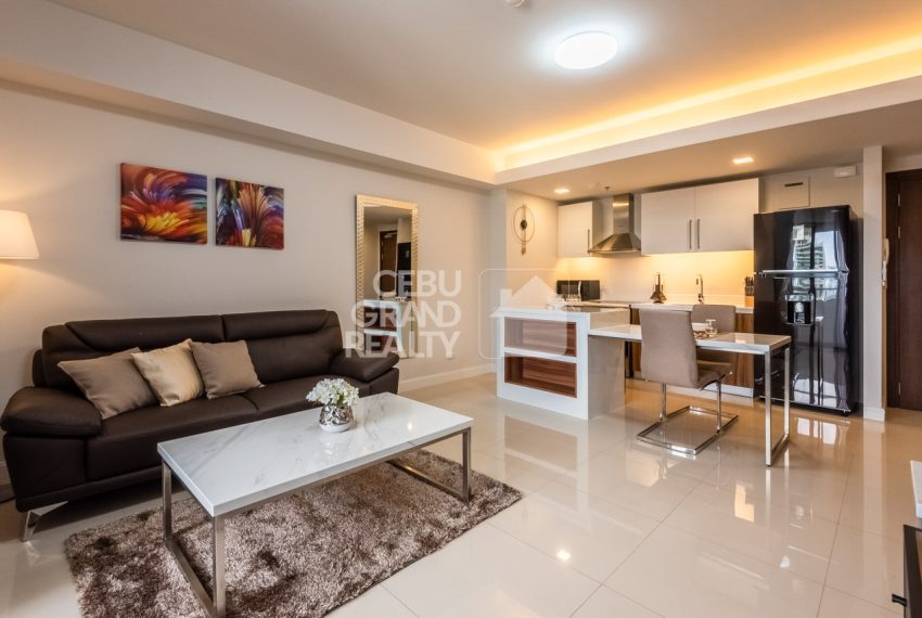 RCALC17 Furnished 1 Bedroom Condo for Rent in Cebu Business Park - 1