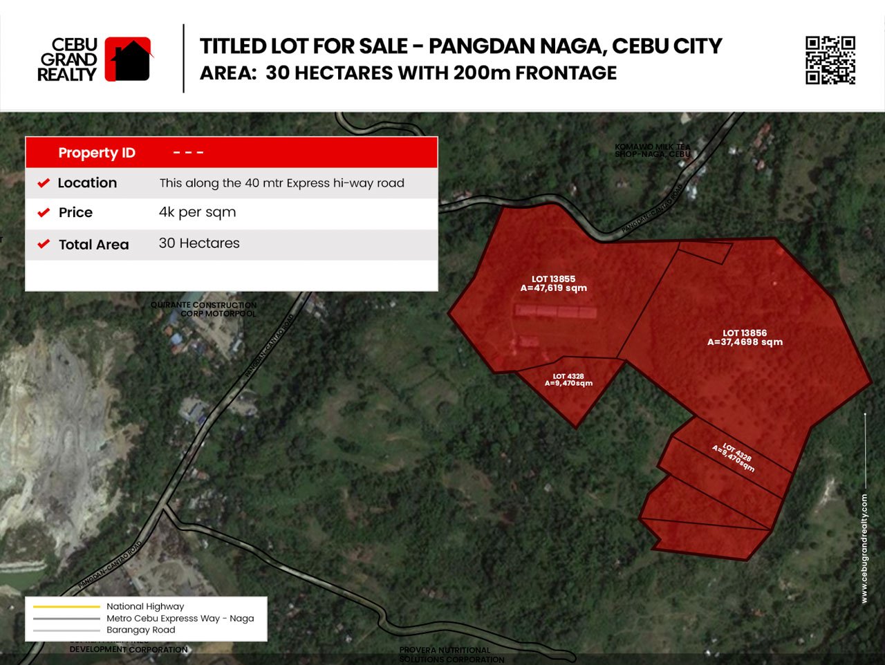 SLN1 30 Hectares Lot for Sale in Naga Cebu - 1