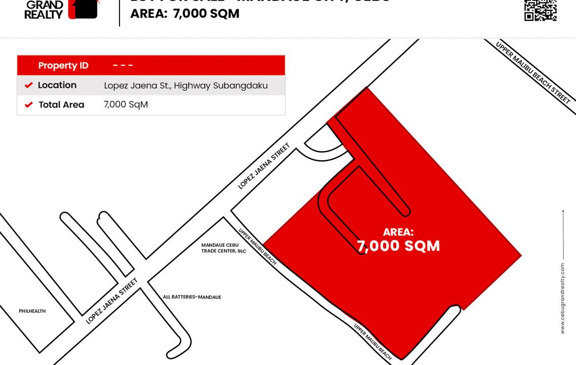 RCPM1 7000 SqM Lot for Rent in Subangdako Mandaue - 1
