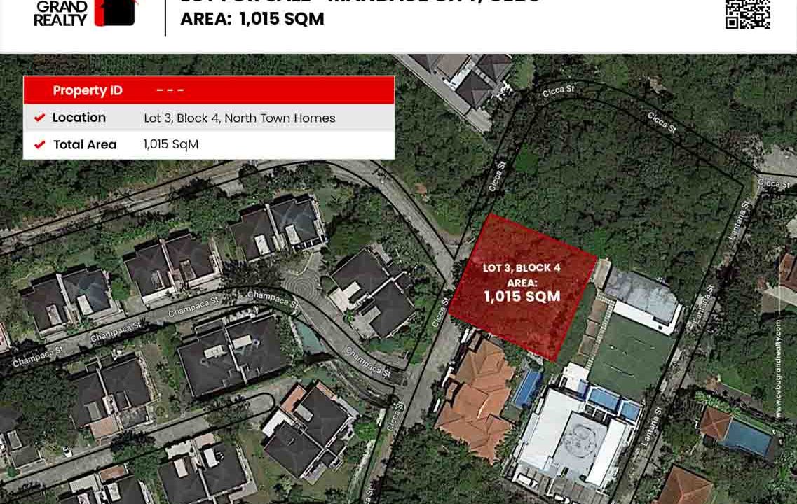 SLNT5 1015 SqM Lot for Sale in North Town Homes - 1