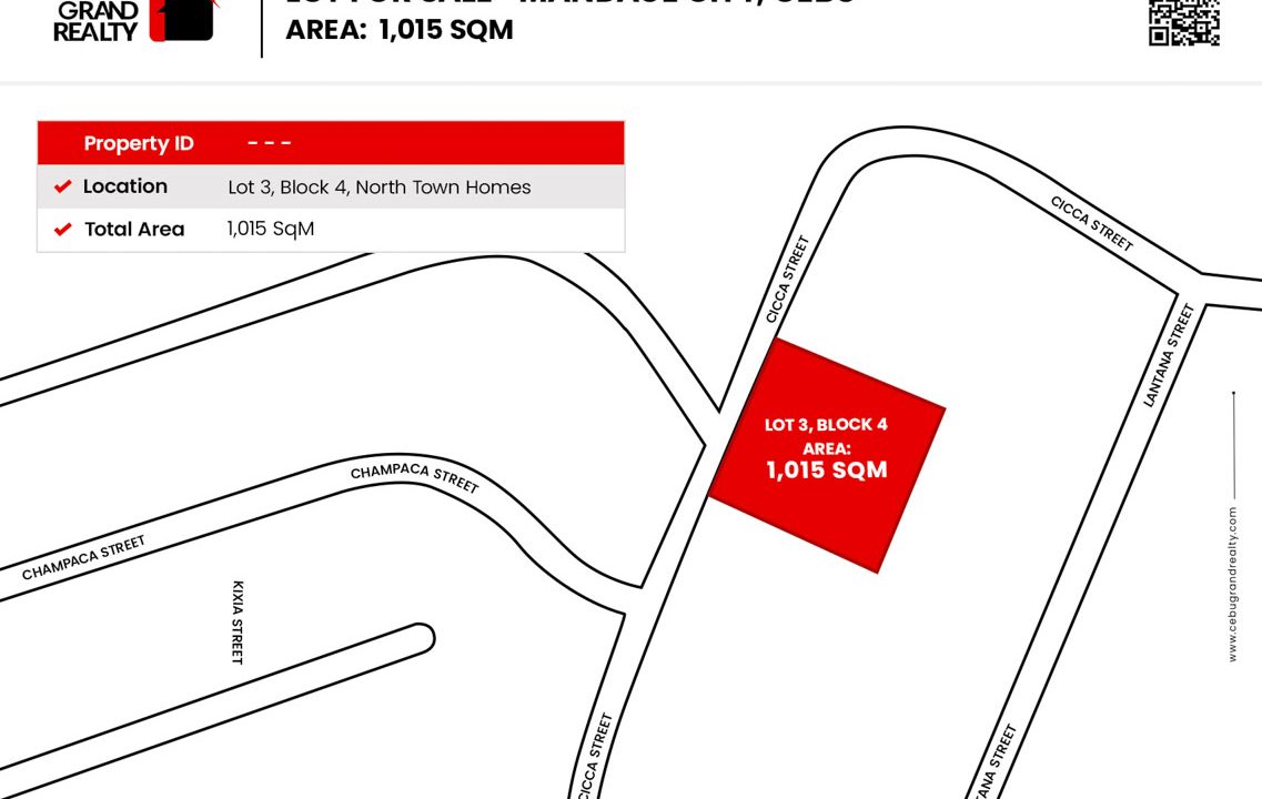 SLNT5 1015 SqM Lot for Sale in North Town Homes - 2