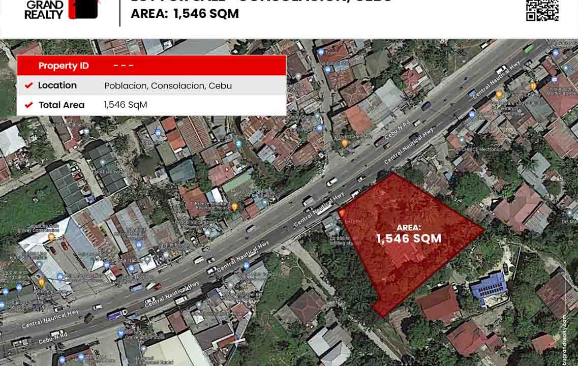 SLCCO1 - 1546 SqM Commercial Lot For Sale in Consolation (1)