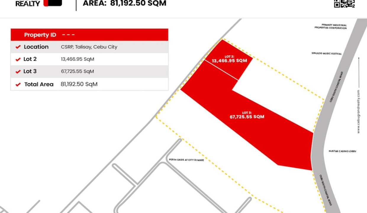 SLLC6 81192 SqM Commercial Lot Sale in Cebu City - 1