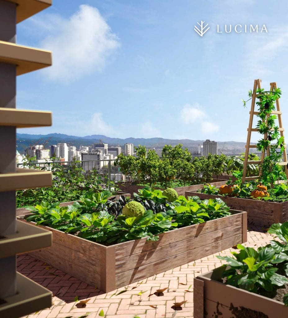 Lucima condominium amenity area in Cebu Business Park