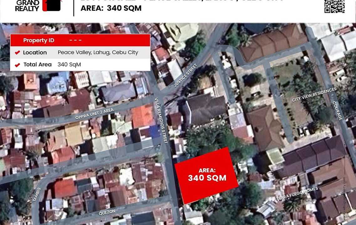 SLPV1 340 sqm Residential Lot for Sale in Lahug, Cebu City - Cebu Grand Realty 2