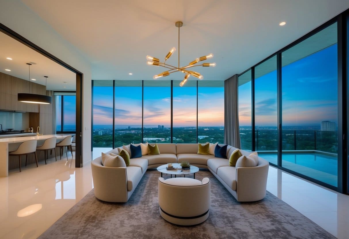 A virtual tour of a modern Cebu property, showcasing the seamless transition from room to room with stunning views and sleek design features