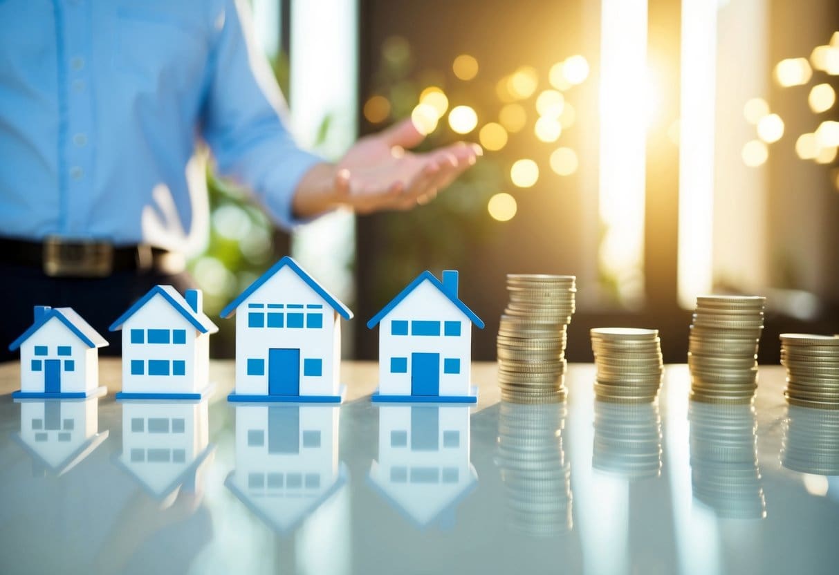 A table with various financing options for investment properties in the Philippines, including bank loans, government programs, and private lenders