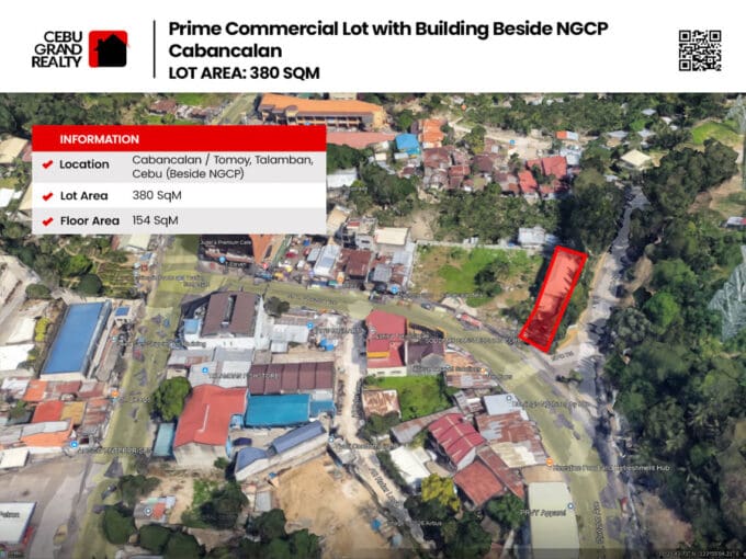 Commercial Lot with Existing Building in Cabancalan Talamban