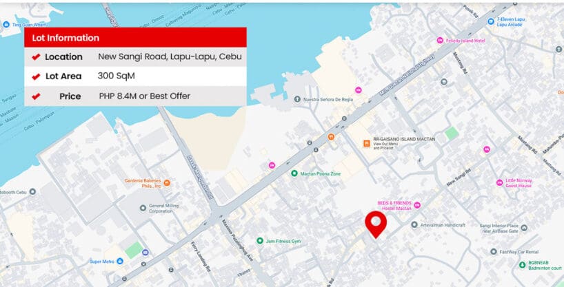 Spacious Lot for Sale with Existing Infrastructure at Pajo Cebu