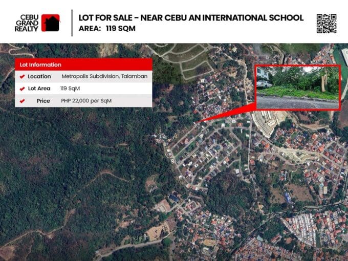 Prime Residential Lot for Sale at Metropolis Talamban