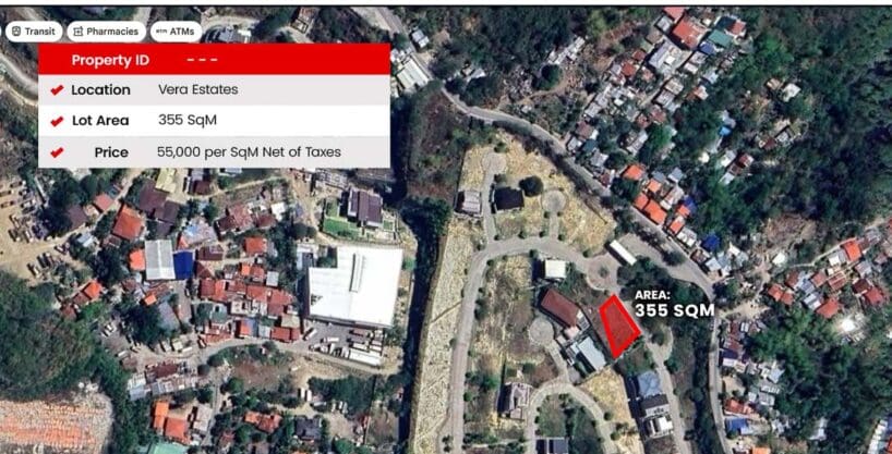 Prime Residential Lot with City and Mountain Views at Vera Estates