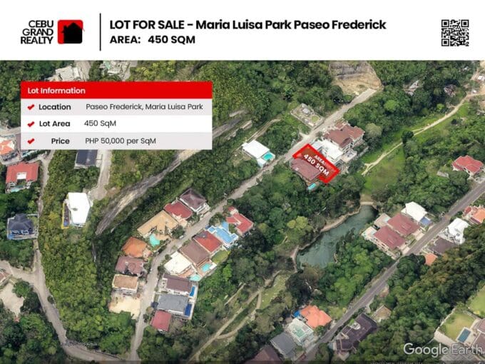 Luxury Residential Lot for Sale in Maria Luisa Park