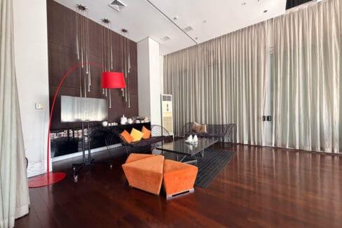 Residents' lounge at Sedona Parc, Cebu Business Park