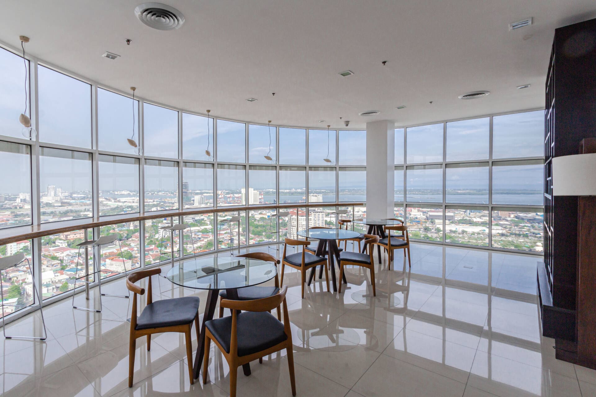 Resident lounge at Calyx Residences