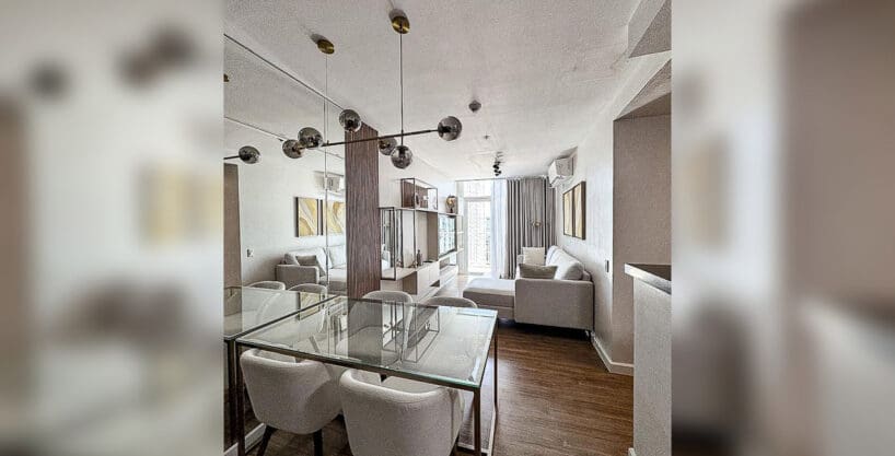 Fully-Furnished 2BR with Balcony for Sale at Solinea Tower 3